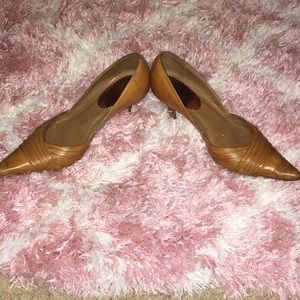 Leather heels. Leather soles.